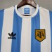 Argentina 1978 World Cup Home White&Blue Soccer Jersey